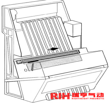 機(jī)械式無桿氣缸應(yīng)用煙草機(jī)械